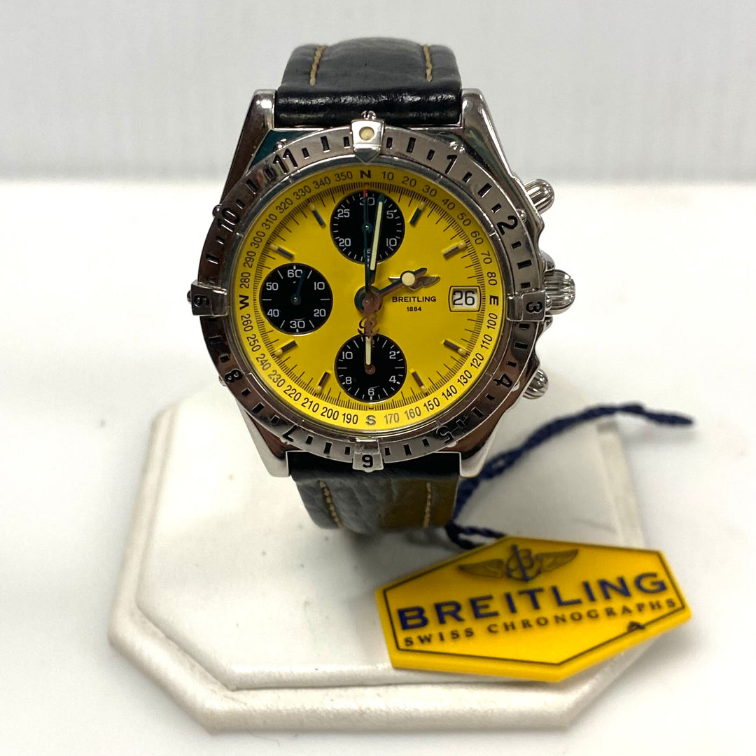 m875 Breitling Chronomat Longitude Model A20048 Specialized Chronograph Watch