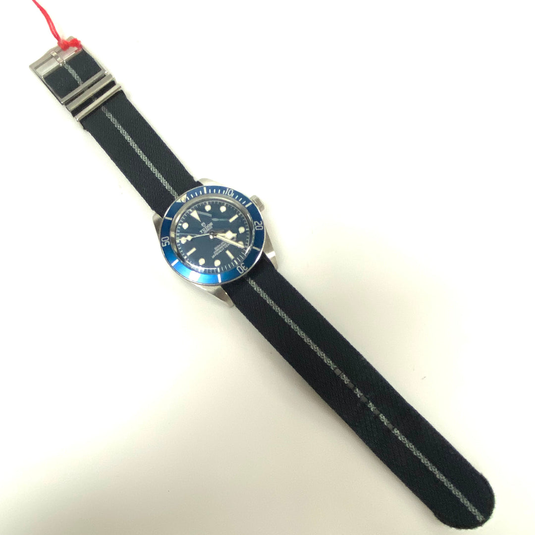 m876 Tudor Black Bay Fifty-Eight Modern Classic Diver Blue Dial Men Wrist Watch