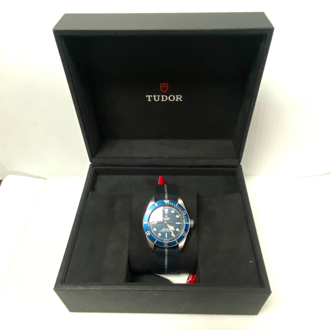 m876 Tudor Black Bay Fifty-Eight Modern Classic Diver Blue Dial Men Wrist Watch