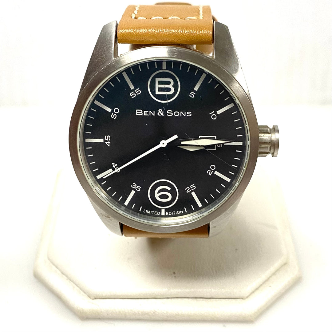 m884 Ben & Sons Limited Edition Men's Quartz Wrist Watch Aviation Style Design