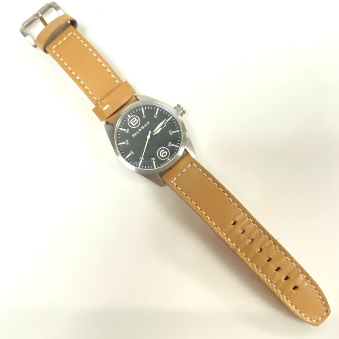 m884 Ben & Sons Limited Edition Men's Quartz Wrist Watch Aviation Style Design