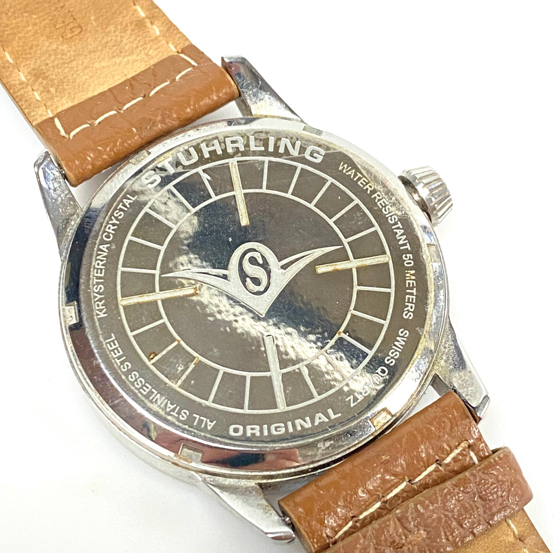 m885 Stührling Tuskegee Classic 449 Quartz 42mm Pilot-inspired Field Wrist Watch