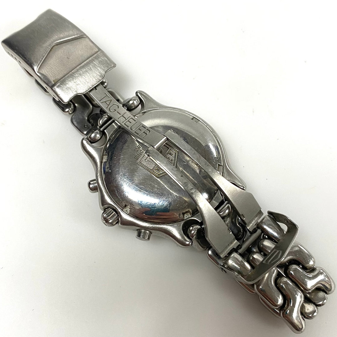m887 vintage TAG Heuer S/el (Sports Elegance) Automatic Chronograph Wrist Watch