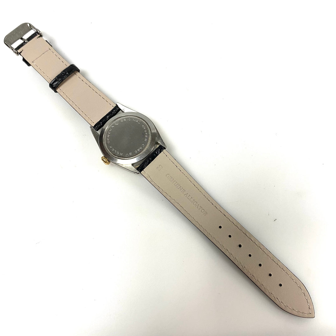 m888 Vintage Tudor Oyster Prince Date+Day Model 94613 Stainless Wrist Watch