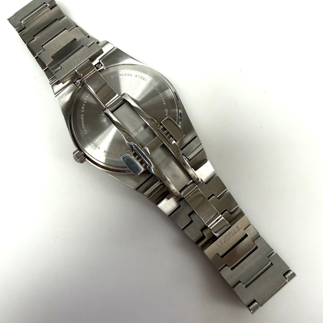 m903 Tissot PRX Swiss Quartz Mint Green Dial Stainless Steel Men's Wrist Watch