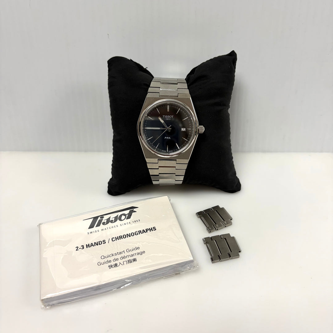 m903 Tissot PRX Swiss Quartz Sapphire Crystal Stainless Steel Men's Wrist Watch