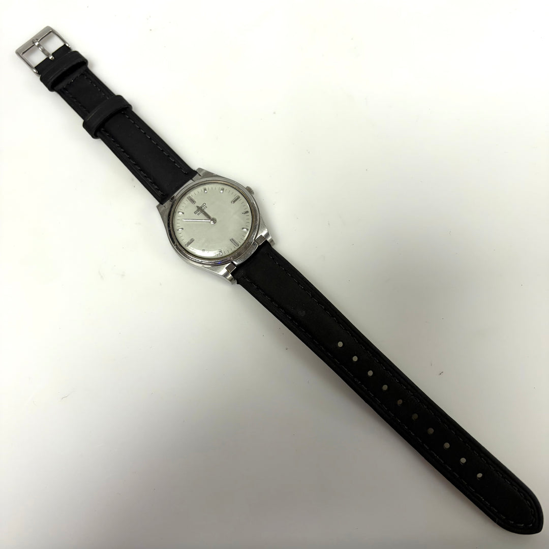 m904 Vintage Seiko Braille Quartz Men's Wrist Watch Flipped Open Crystal Glass