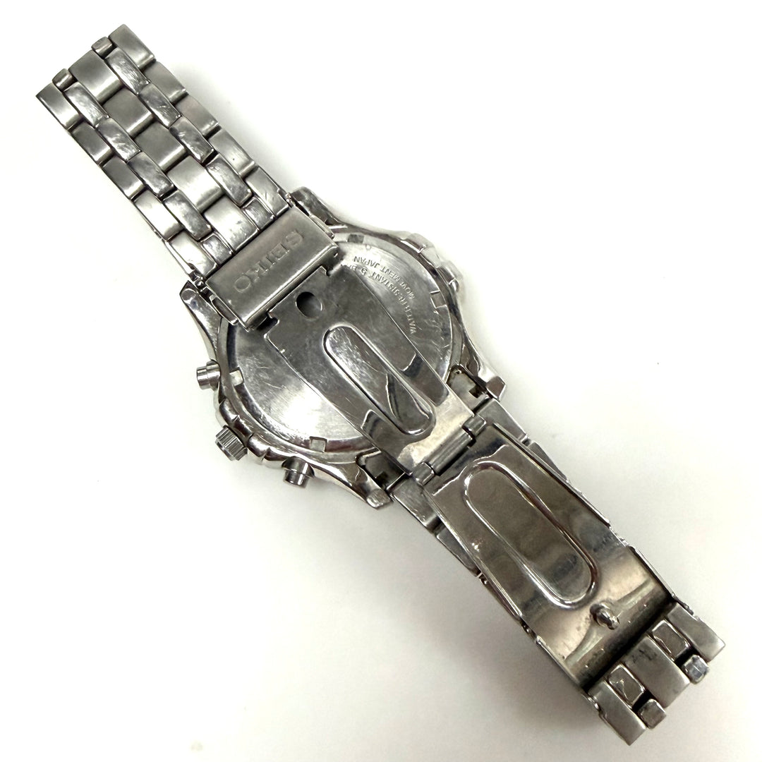 m920 Vintage Seiko Le Grand Chronograph SNDC97 Stainless Steel Second Stop Watch