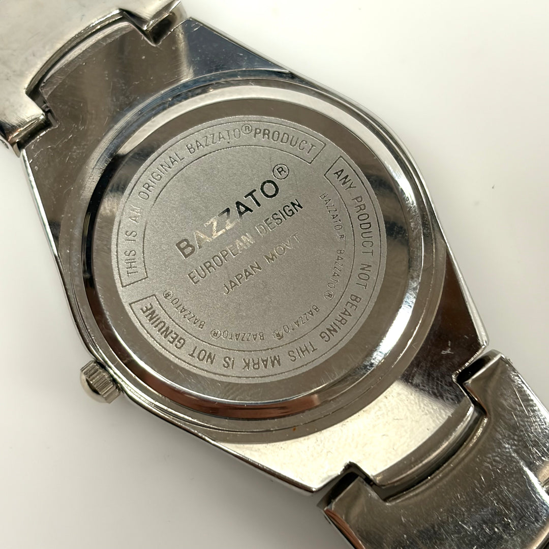 m924 Vintage Bazzato Quartz Cocktail Dress Women's Wrist Watch  "iced out" Style