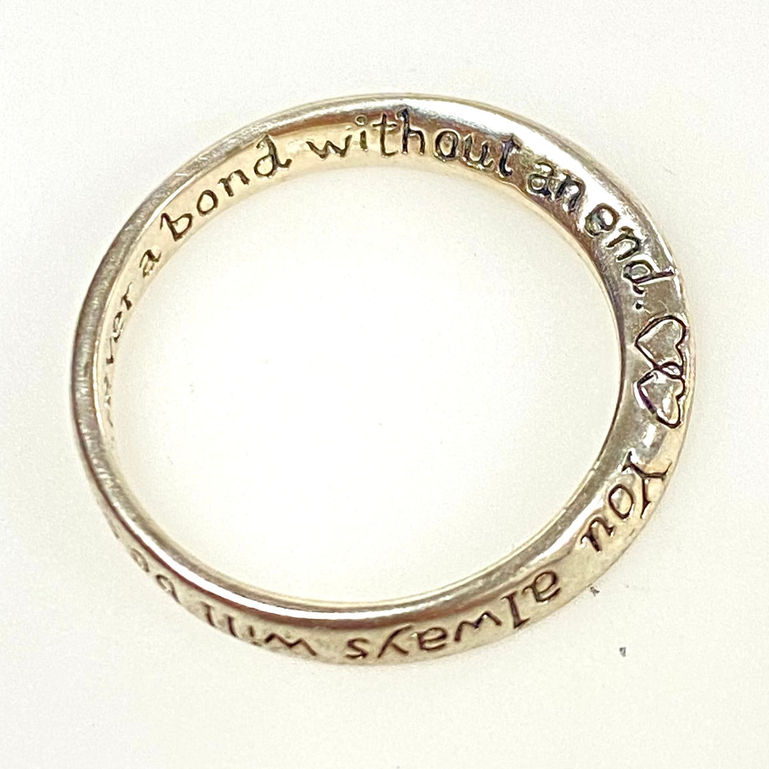 m942 "Dear Friend" ForeveRing™ Mobius Twist Ring manufactured by Dicksons Gift 7