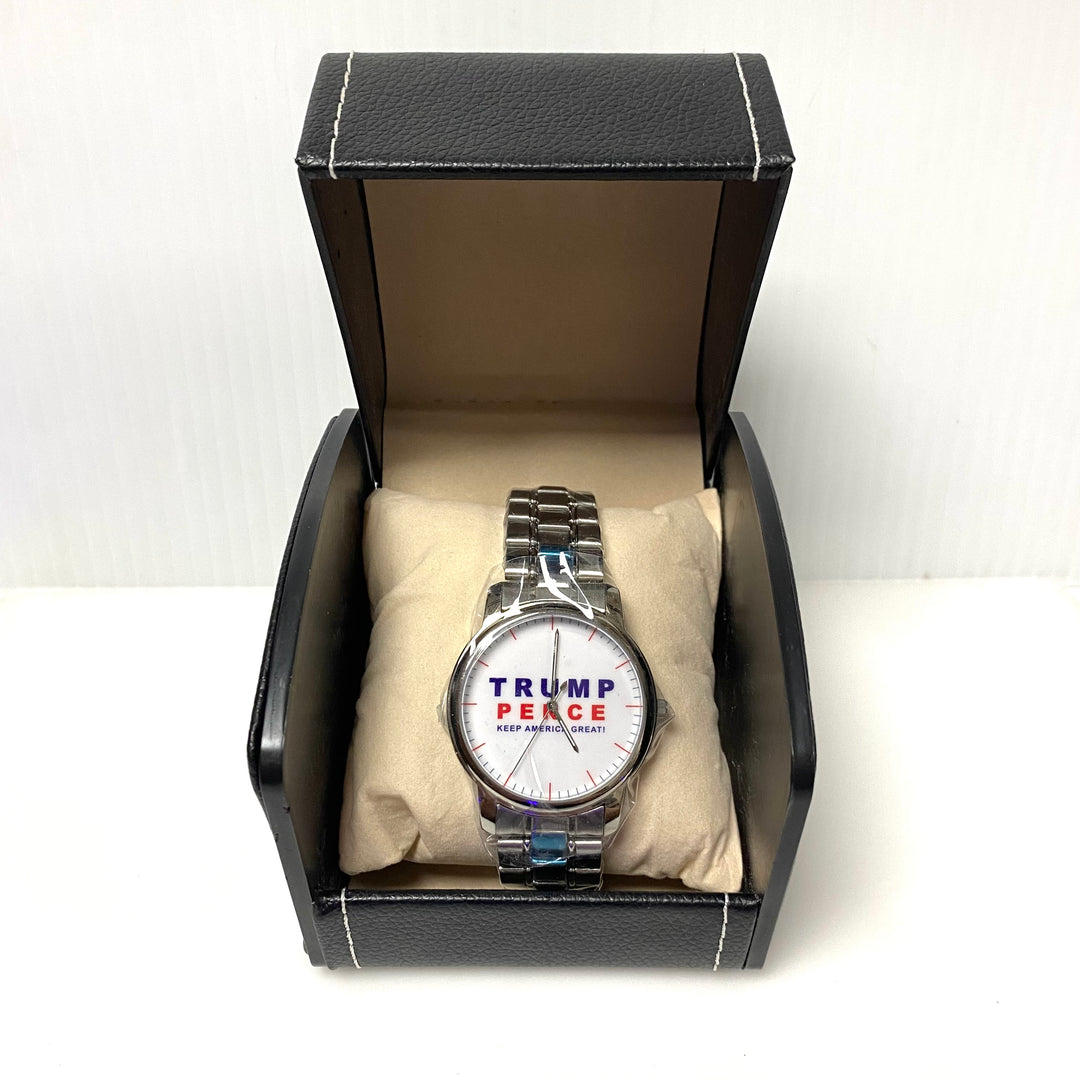 m955 Donald Trump 2020 Campaign Collectible Wrist Watch "Keep America Great!"