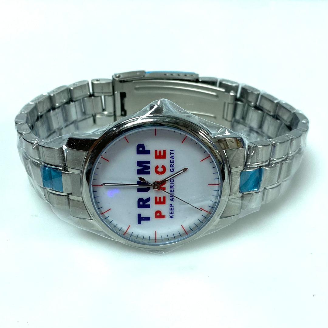 m955 Donald Trump 2020 Campaign Collectible Wrist Watch "Keep America Great!"