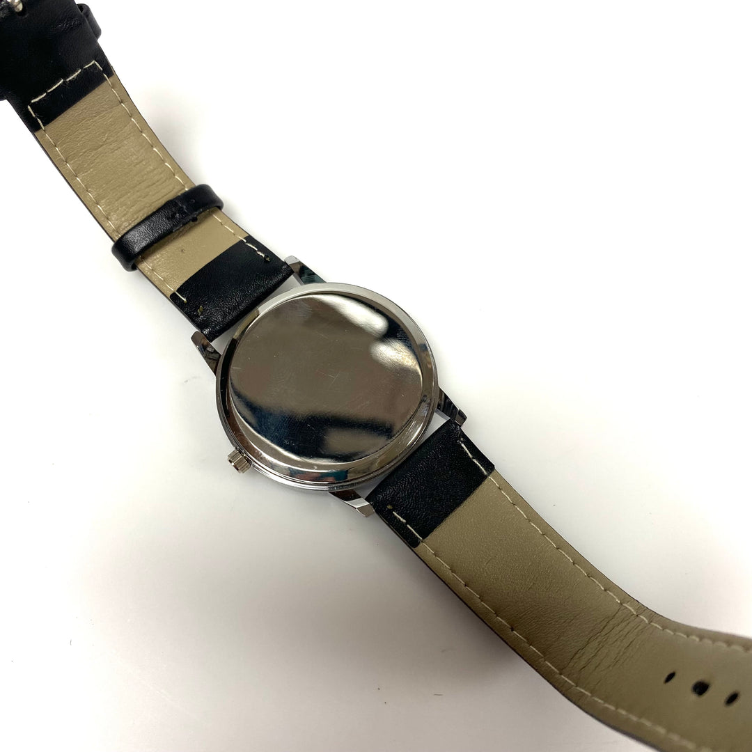 m956 Donald Trump Presidential Campaign Wrist Watch "TRUMP 2020" Silver Tone