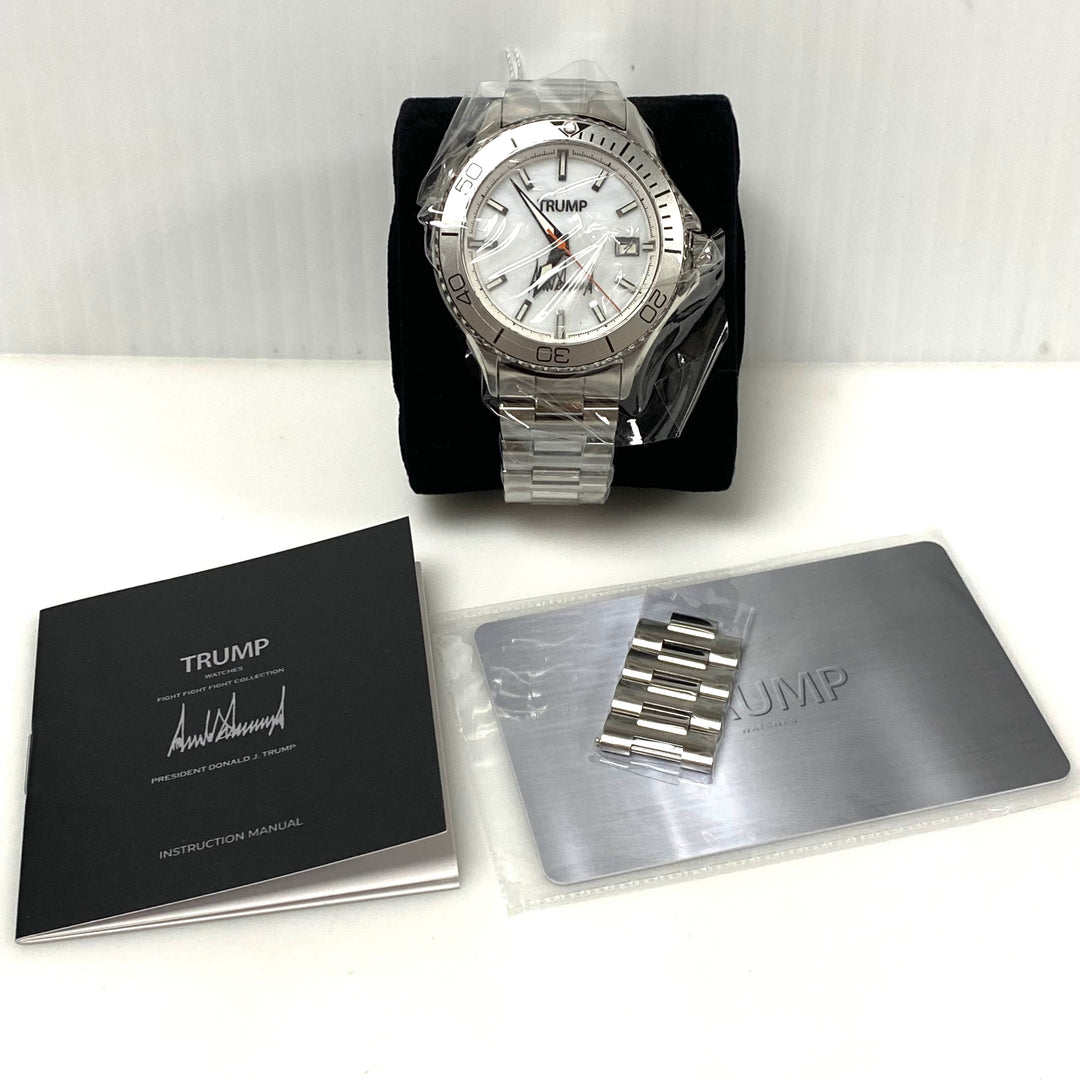 m958 Trump Presidential Power Watch (White Dial) limited-edition collectible