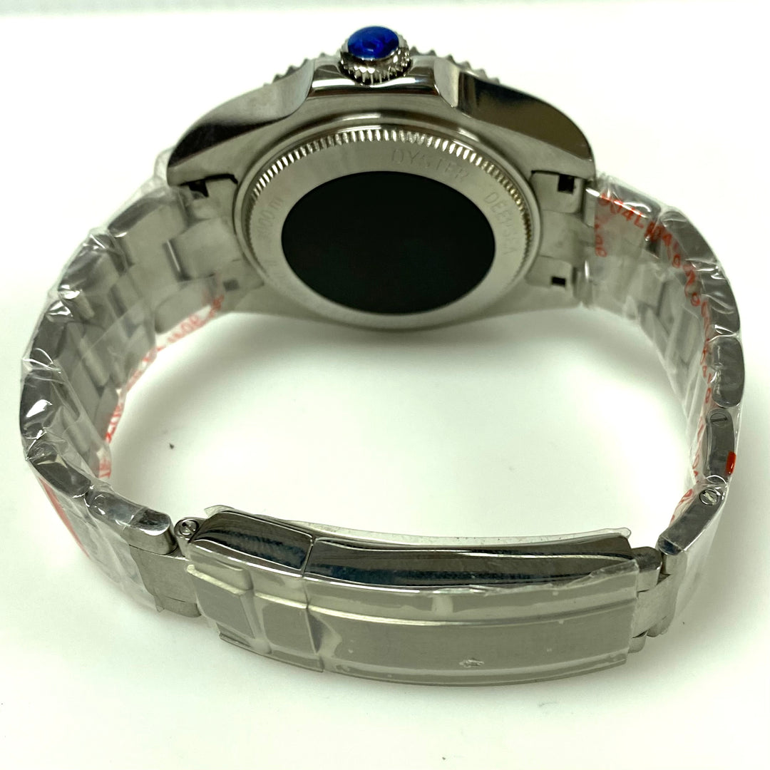 m961 Seiko Mod "Oyster Deepsea Sea-Dweller" 12800ft Stainless Steel Wrist Watch