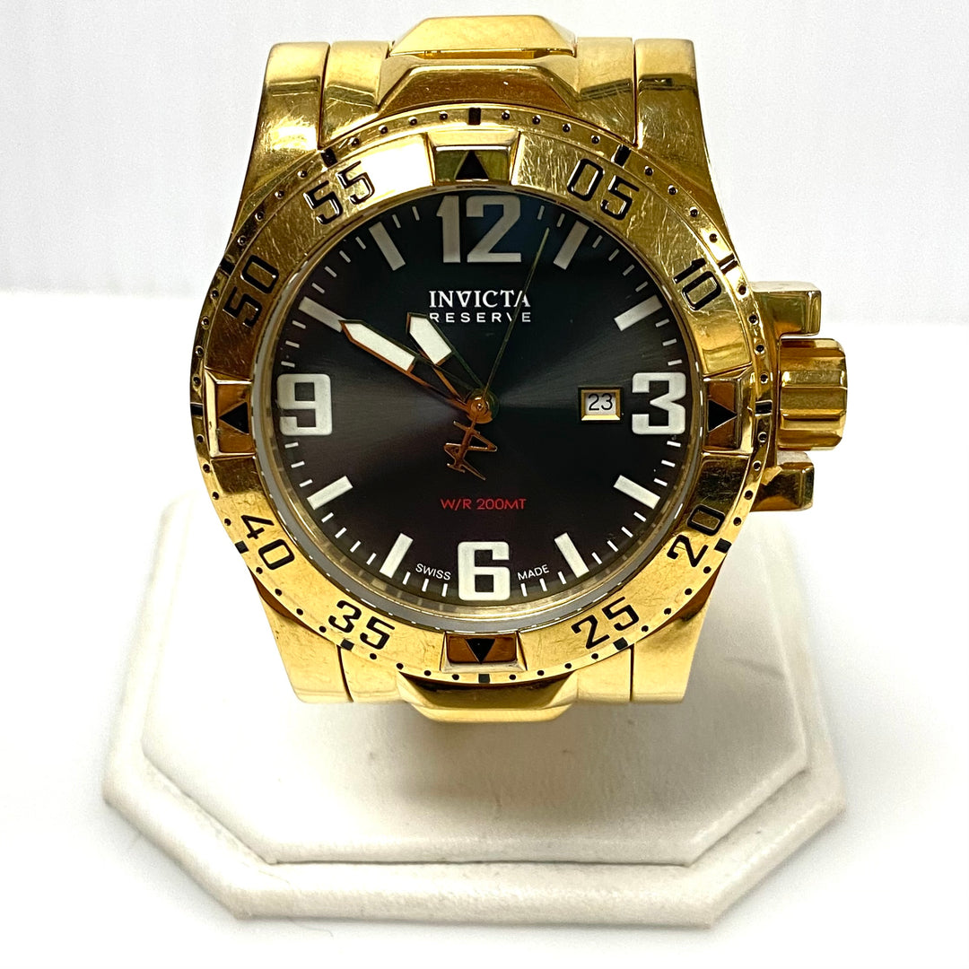 m964 Invicta Reserve Excursion Model 6247 men's quartz wrist watch 50mm case
