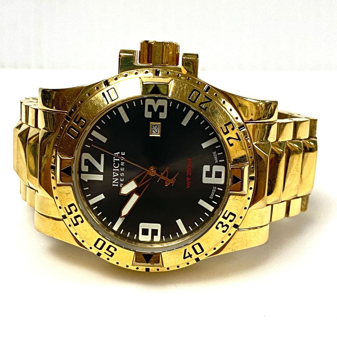 m964 Invicta Reserve Excursion Model 6247 men's quartz wrist watch 50mm case