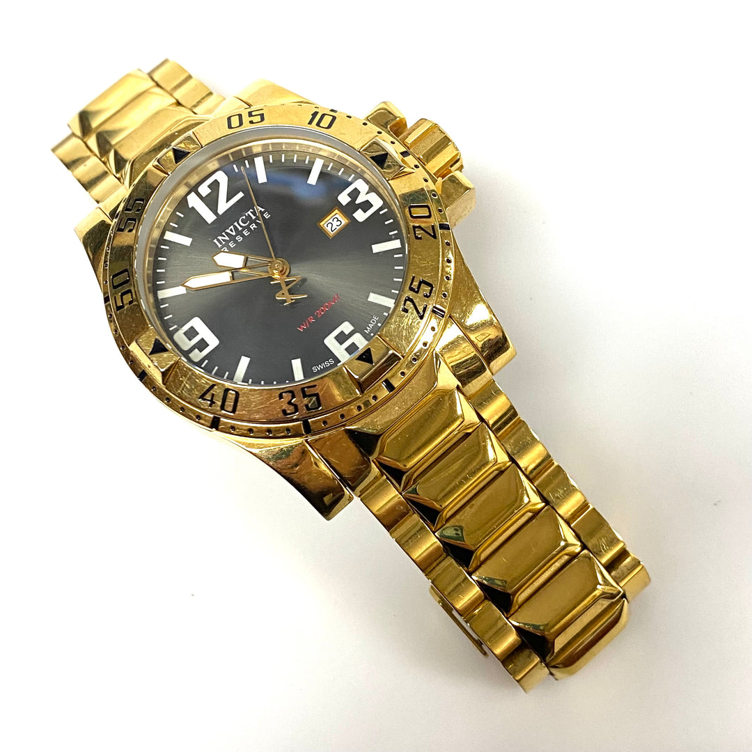 m964 Invicta Reserve Excursion Model 6247 men's quartz wrist watch 50mm case