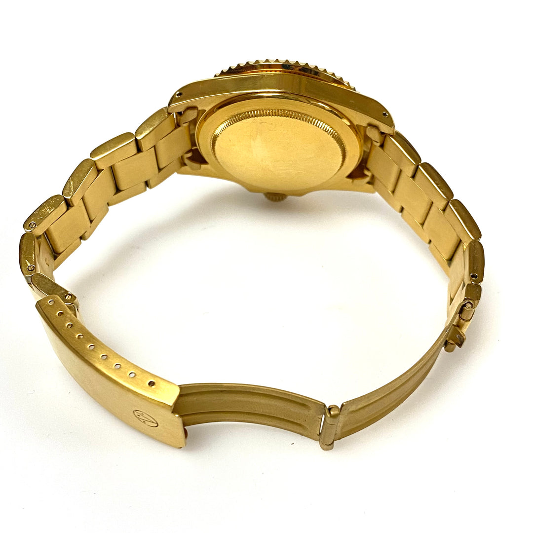 m966 the Marine Diver Gold PVD-coated stainless steel case 39.5mm 10atm Watch