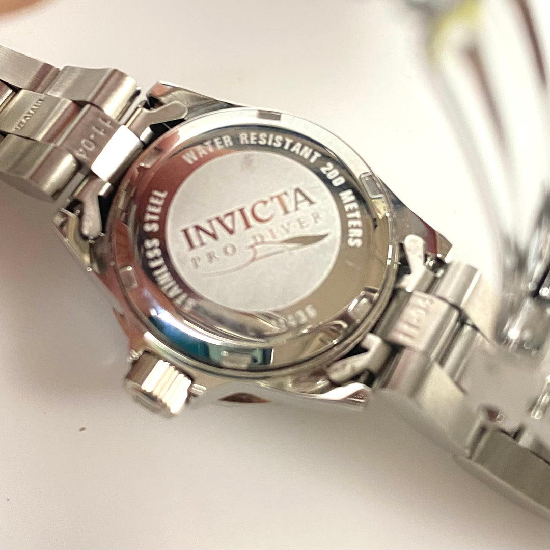 m967 Invicta Women's Pro Diver Model 11436 Japanese Quartz Stainless Wrist Watch