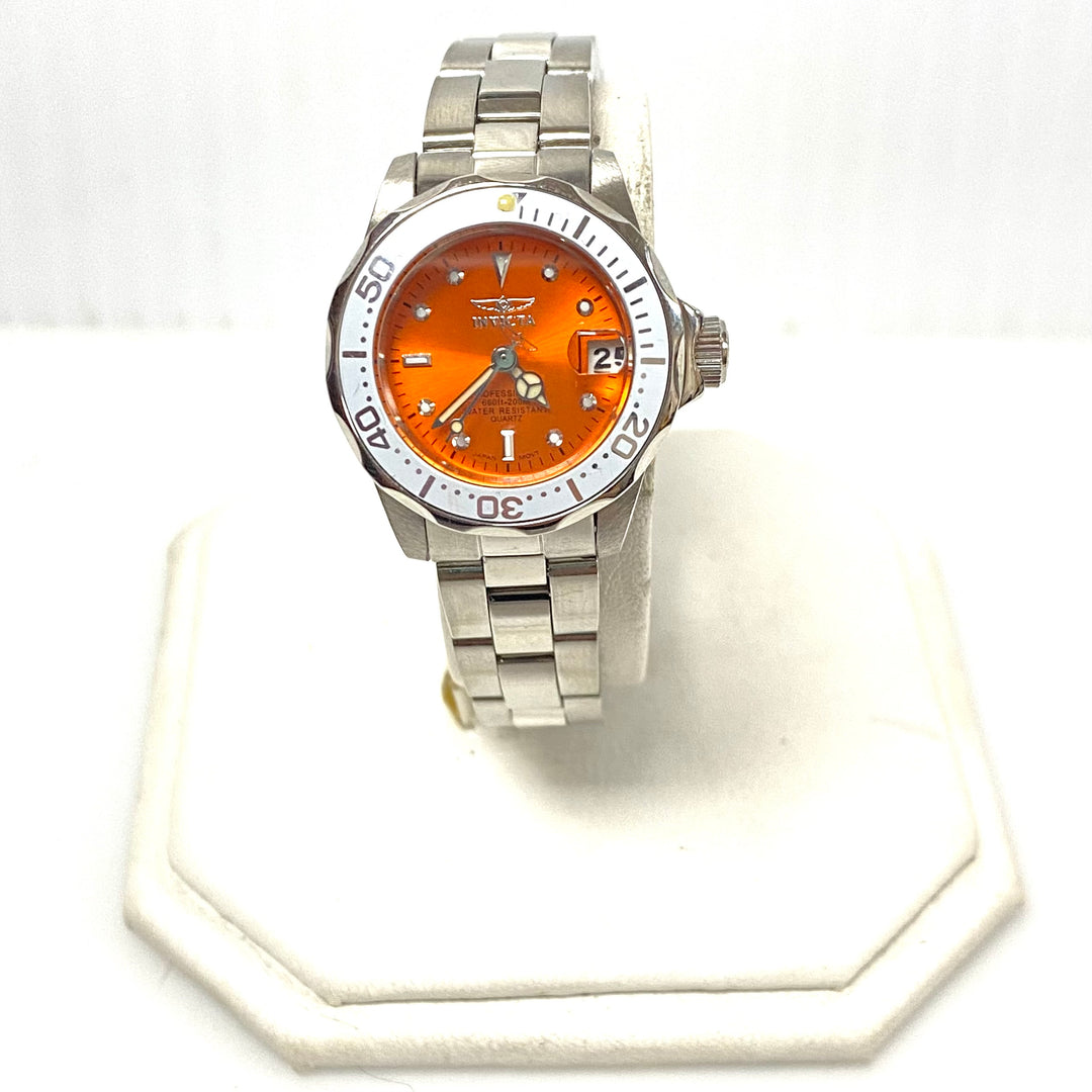m967 Invicta Women's Pro Diver Model 11436 Japanese Quartz Stainless Wrist Watch