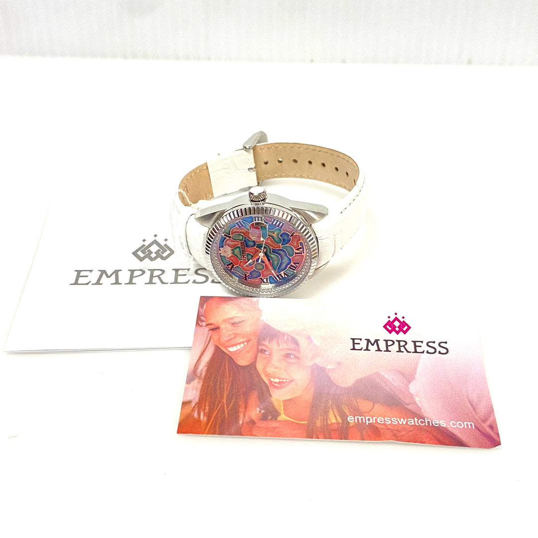 m969 Empress Helena Custom Vitreous Enamel Automatic Wrist Watch model EMPEM1804