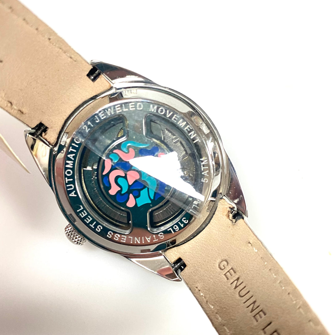m969 Empress Helena Custom Vitreous Enamel Automatic Wrist Watch model EMPEM1804