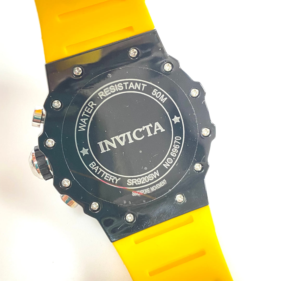 m971 Invicta Racing Vaulthan Men's Wrist Watch Model 69670 WR 50m Quartz Mov't