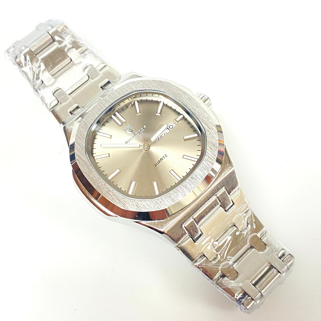 m974 Eros by Zeph Japanese Quartz Stainless Steel Men's Wrist Watch 40mm Case