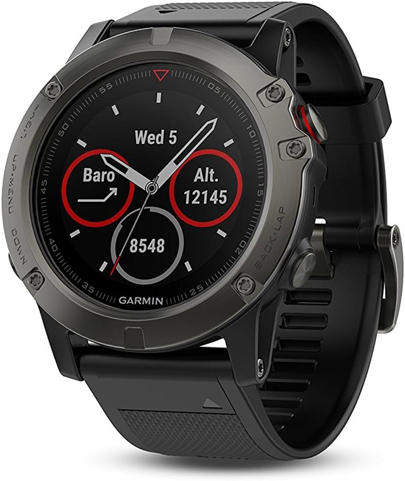 m977 Garmin fēnix 5X Sapphire premium multisport GPS smartwatch Wrist Watch