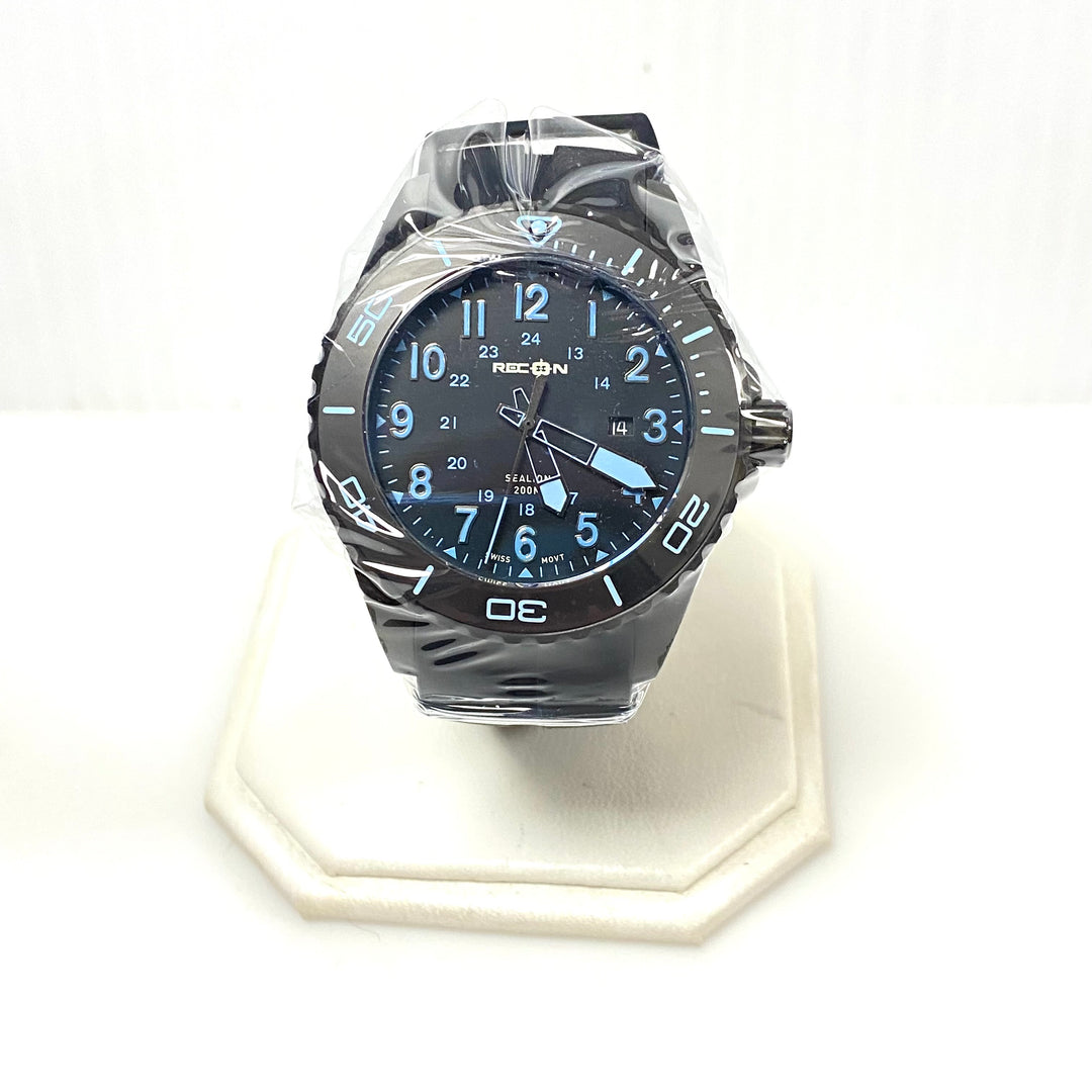m981 Recon Men's Sealion Military Dive Stainless Steel Swiss Quartz Wrist Watch