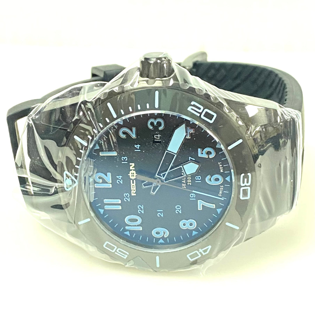 m981 Recon Men's Sealion Military Dive Stainless Steel Swiss Quartz Wrist Watch