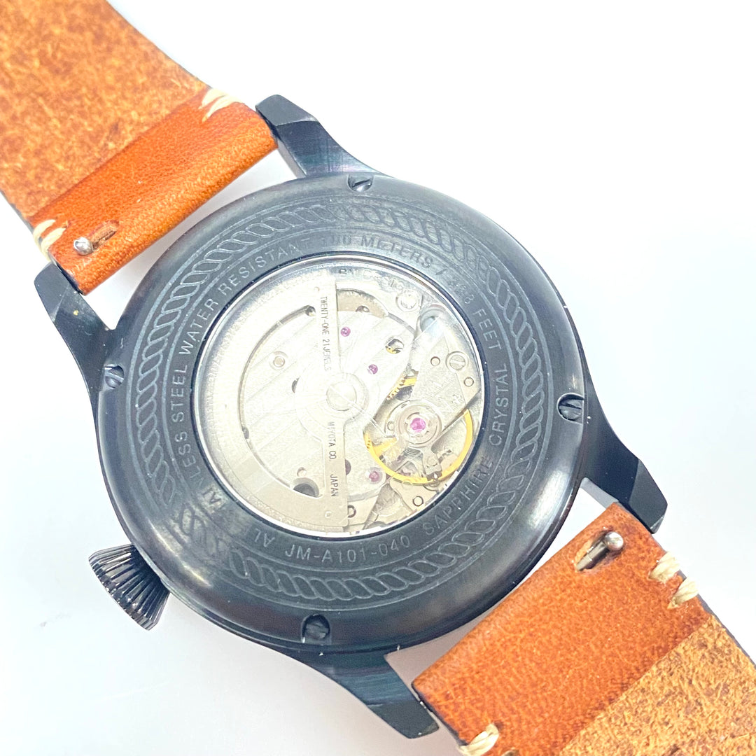 m982 Jack Mason Aviator Automatic Stainless Steel Mod JM-A101 Men's Wrist Watch