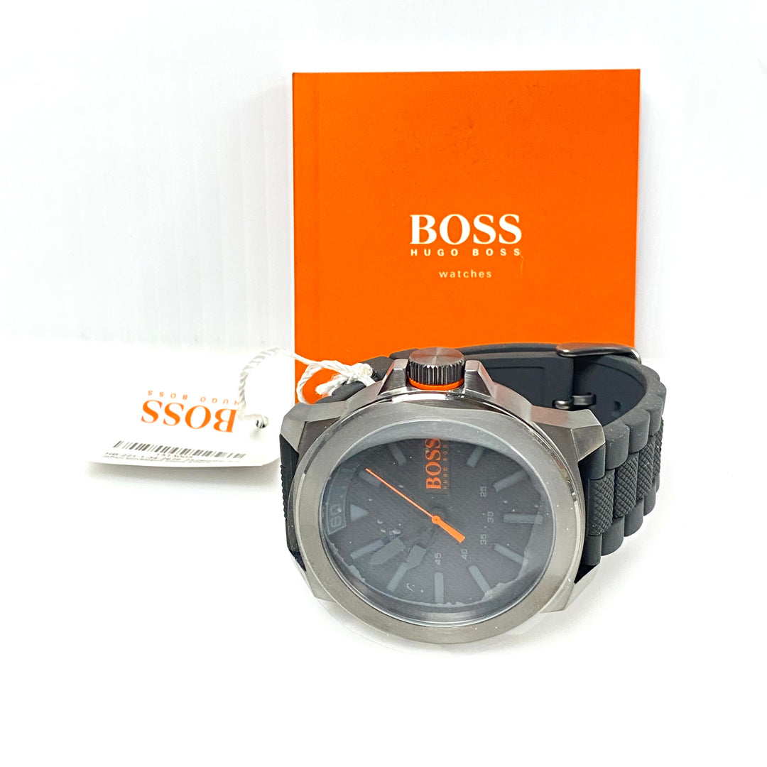 m983 Hugo Boss Orange New York Model 1513005 Men's Quartz Wrist Watch 3 ATM