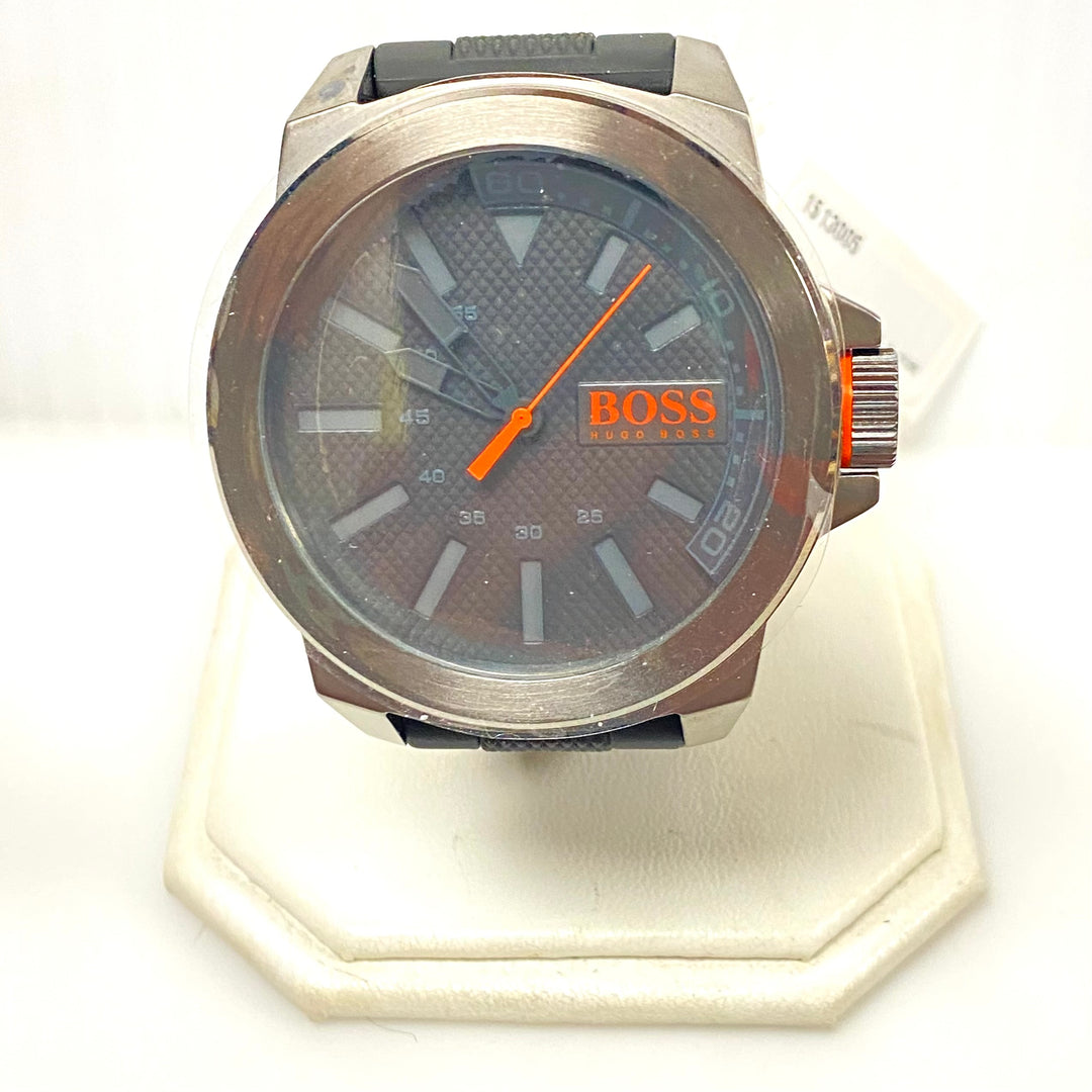 m983 Hugo Boss Orange New York Model 1513005 Men's Quartz Wrist Watch 3 ATM