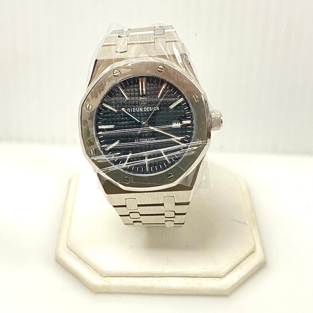 m984  Didun Design "Royal One" Automatic Watch Gérald Genta silhouette Stainless