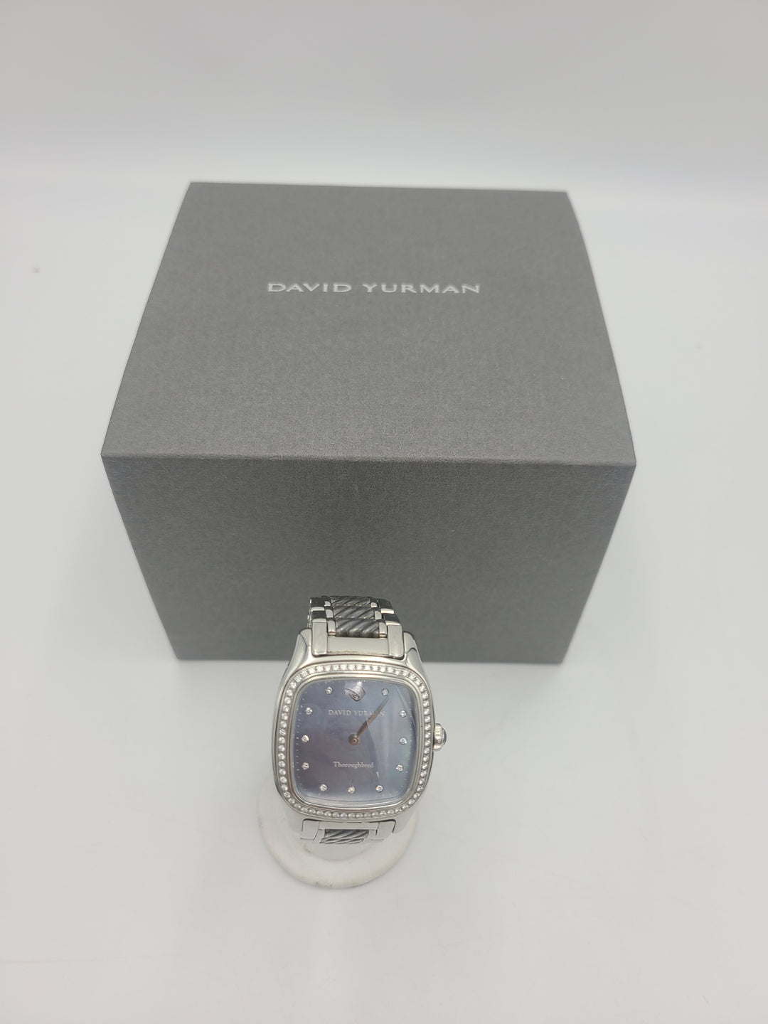 m640 Vintage David Yurman Thoroughbred 3atm Swiss Made T303-SST Wristwatch