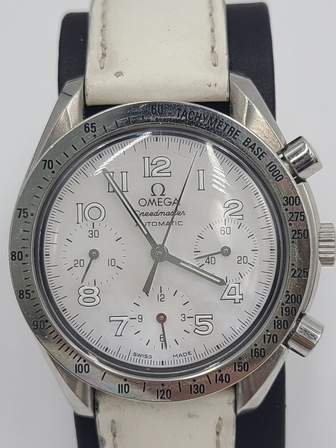 b316 Stunning Unisex MOP Omega Speedmaster Automatich Wristwatch