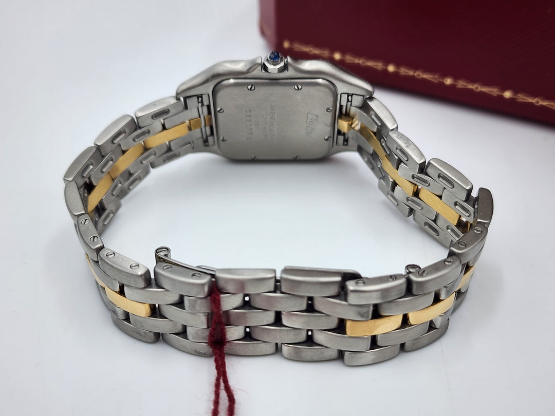 u974 Nice Ladies Cartier Panthere Quartz Wristwatch with Box