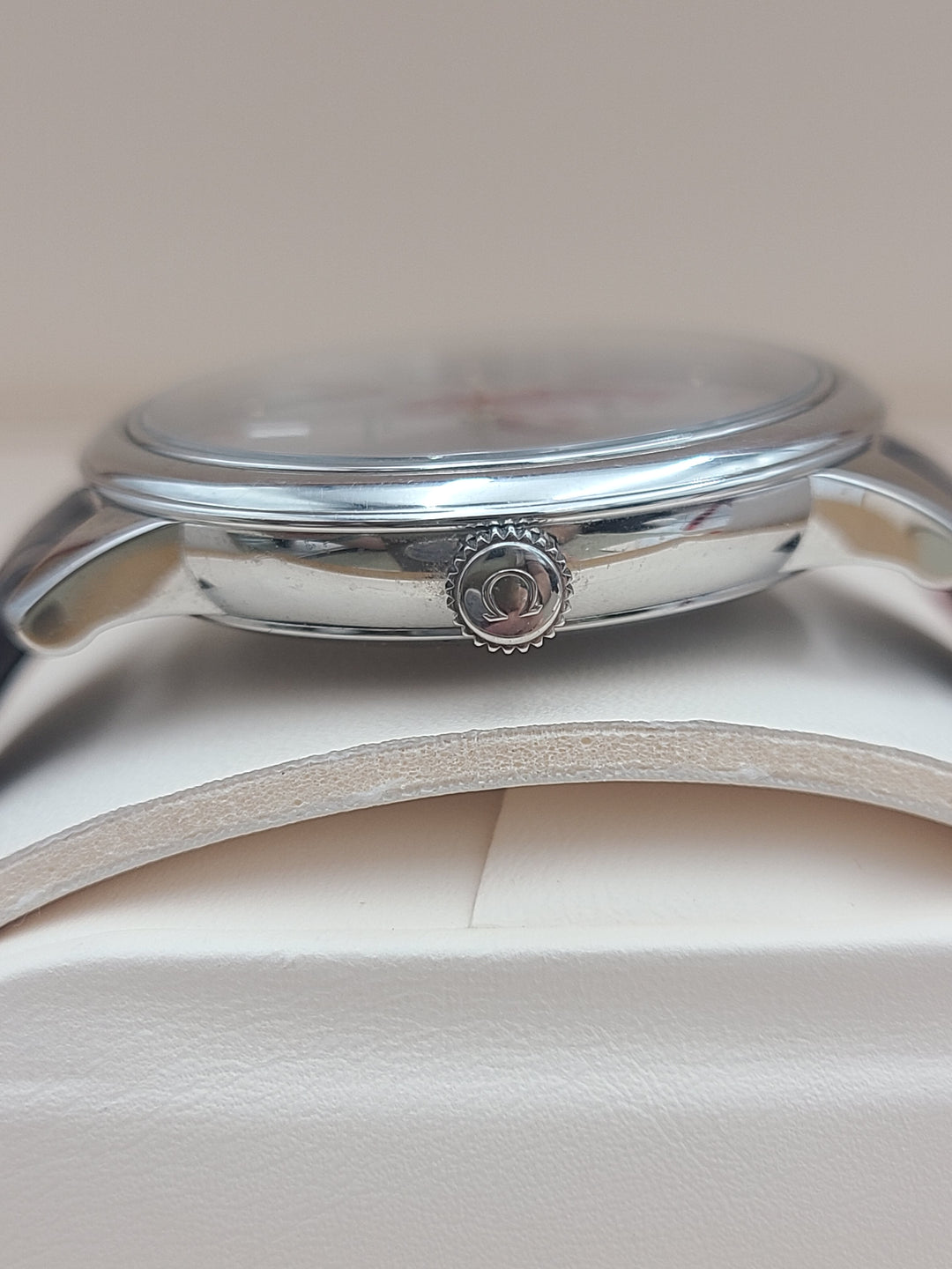 k873 Handsome Omega DeVille Prestige Automatic Men's Wristwatch