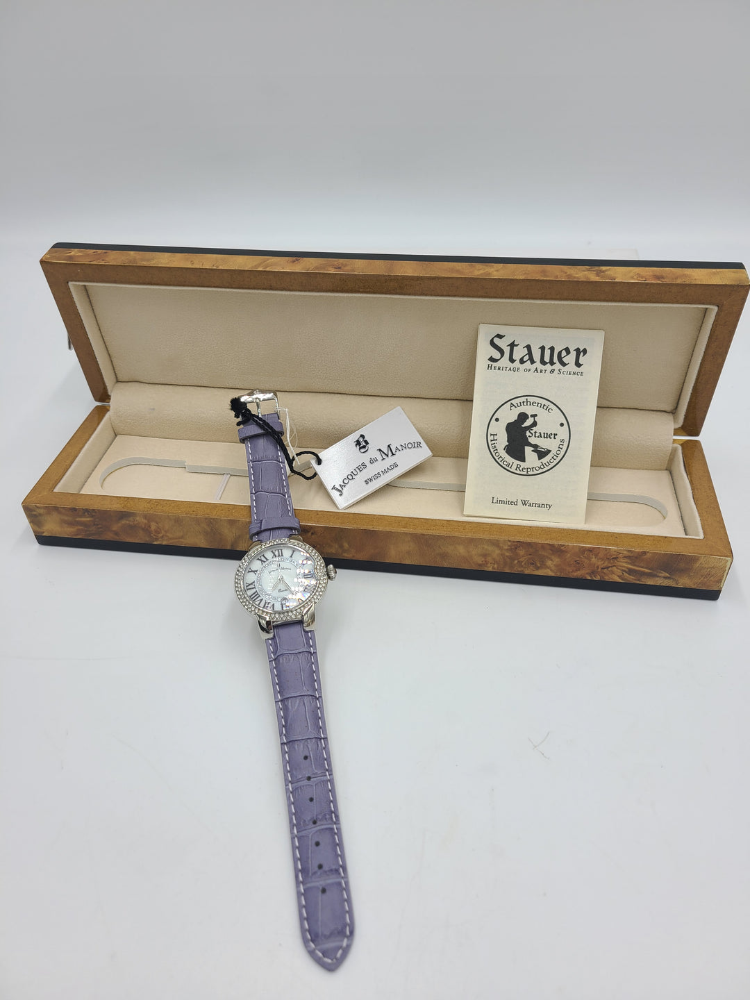 t793 Beautiful Stauer Jacques du Manoir Wrist Watch