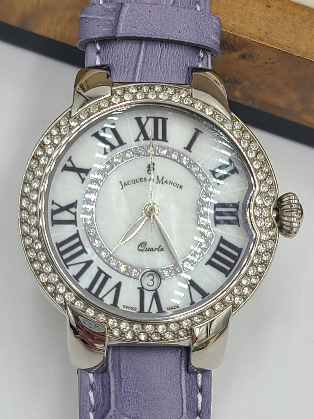 t793 Beautiful Stauer Jacques du Manoir Wrist Watch