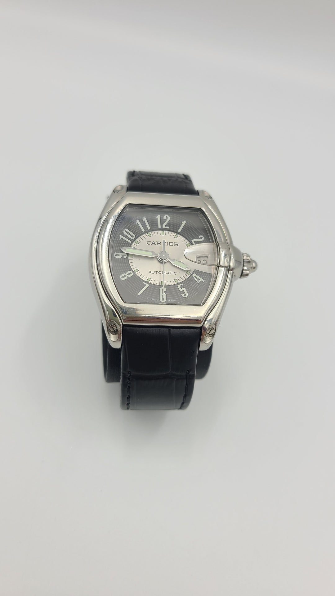 m706 Stylish Men's Cartier Roadster Automatic Wristwatch