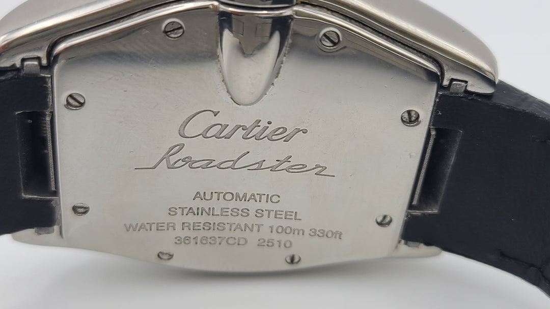 m706 Stylish Men's Cartier Roadster Automatic Wristwatch