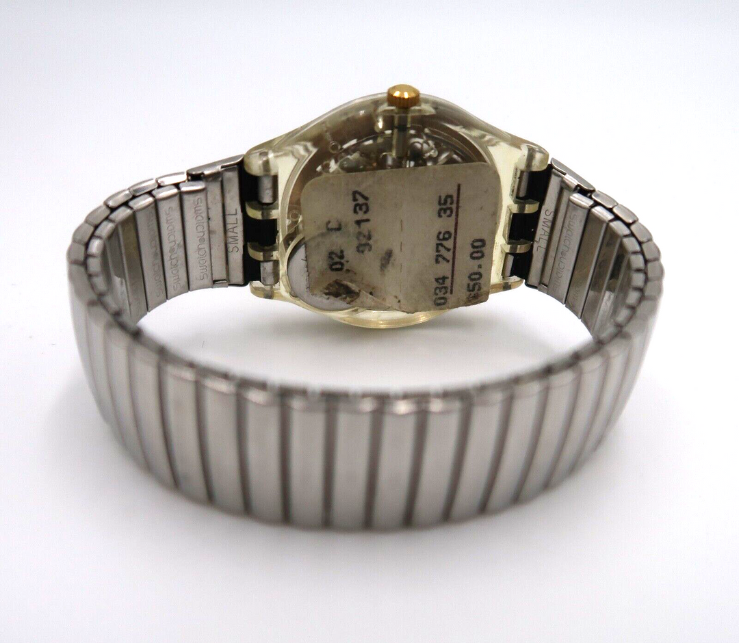 t568 Swatch Watch GK137/138 "ASETRA" 1991 Vintage Original In Mint Condition . Very Rare