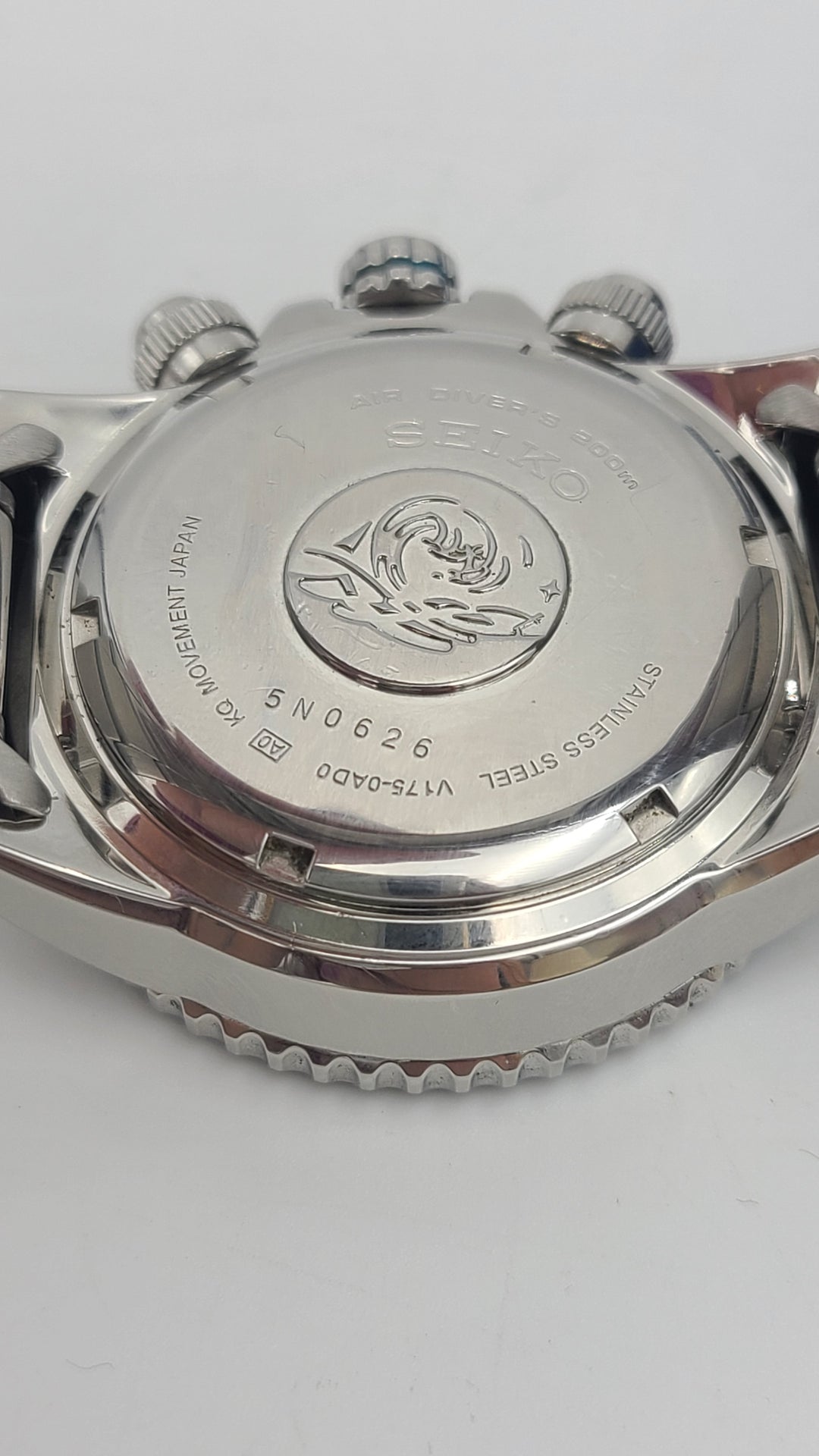 m694 Stylish Men's Seiko Air Divers 200m Wristwatch