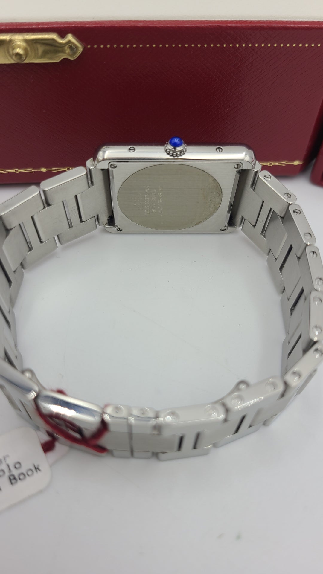 k973 Stylish Unisex Cartier Tank Solo Quartz Wristwatch