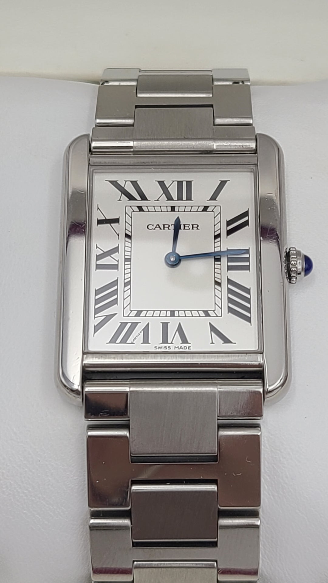 k973 Stylish Unisex Cartier Tank Solo Quartz Wristwatch