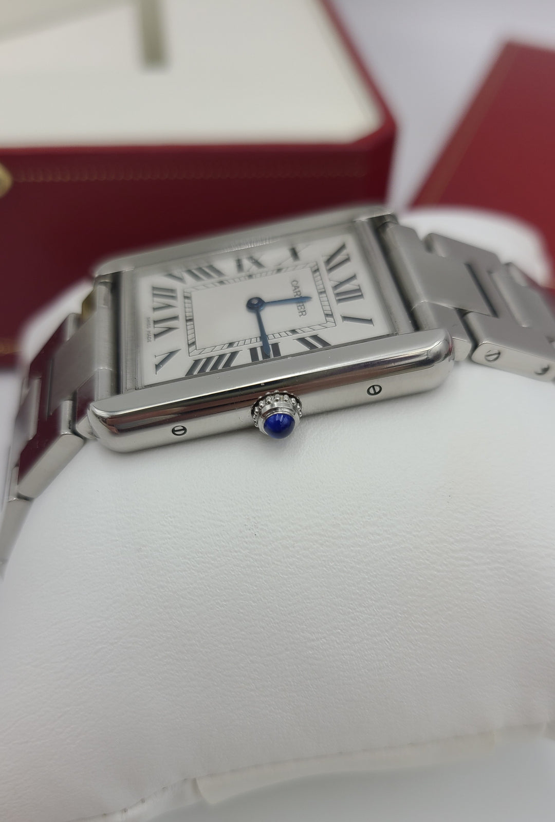 k973 Stylish Unisex Cartier Tank Solo Quartz Wristwatch