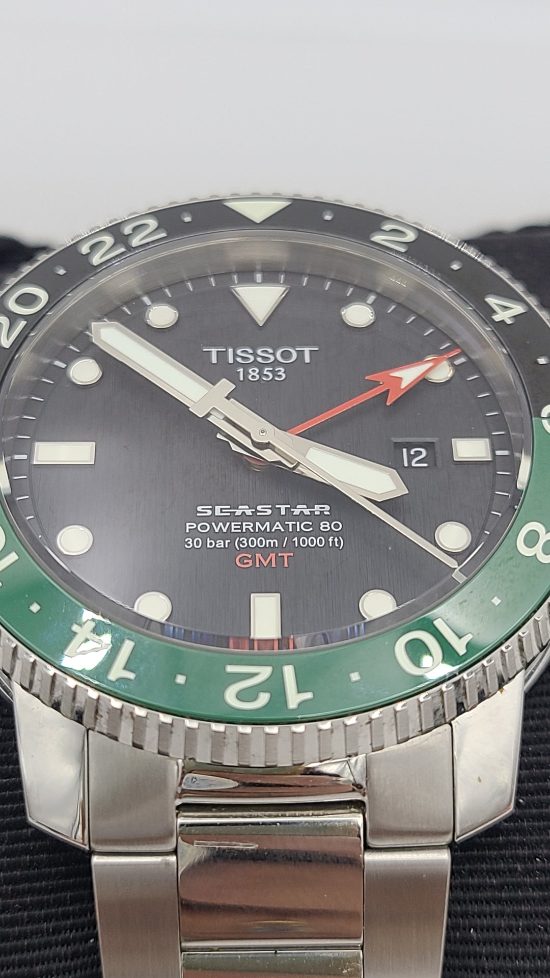 k949 Nice Men's Stylish Automatic Tissot Seastar 25J Wristwatch